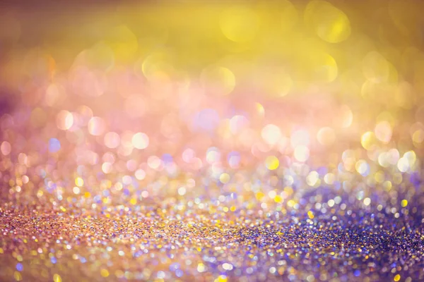 Bokeh Effekt Glitter Färgglada Suddig Abstrakt Bakgrund För Födelsedag Årsdag — Stockfoto