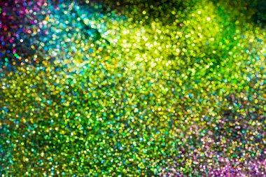 Doğum günü, yıldönümü, düğün, yeni yıl arifesi ya da Noel arifesi için parlak, bulanık ve soyut bir arka plan.