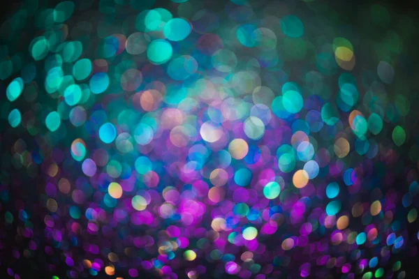 Bokeh Vaikutus Glitter Värikäs Hämärtynyt Abstrakti Tausta Syntymäpäivä Vuosipäivä Häät — kuvapankkivalokuva