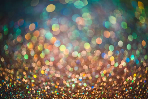 Bokeh Effekt Glitzern Bunte Verschwommene Abstrakte Hintergrund Für Geburtstag Jahrestag — Stockfoto