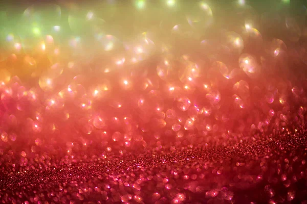 Bokeh Effect Glitter Kleurrijke Wazig Abstracte Achtergrond Voor Verjaardag Jubileum — Stockfoto