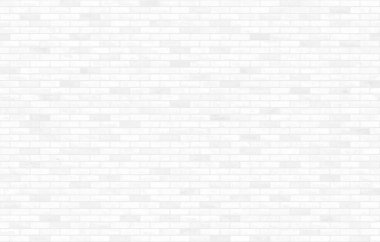 White and gray block brick wall seamless pattern texture background. clipart