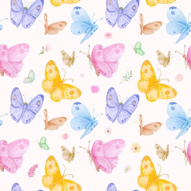 suluboya el çizimi Güzel gül çiçeği botanik yaprağı ve kelebeksiz desen aşk düğün sevgililer günü veya düzenleme davetiye tasarım tebrik kartı.