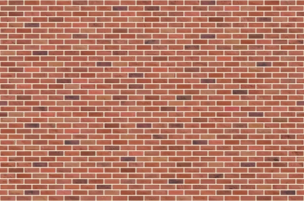 Beautiful Brown Block Brick Wall Seamless Pattern Texture Background — Stock Vector