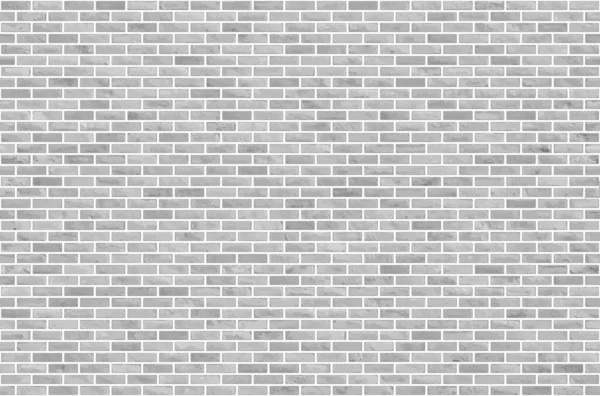 White Gray Block Brick Wall Seamless Pattern Texture Background — Stock Vector