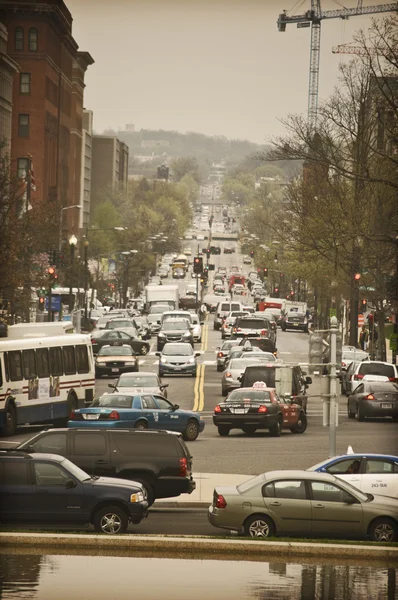 Washingtonu D.C. Avenue — Stock fotografie