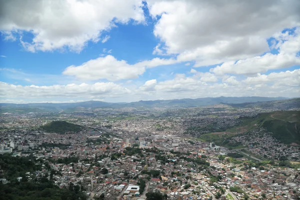 Tegucigalpa letecky — Stock fotografie