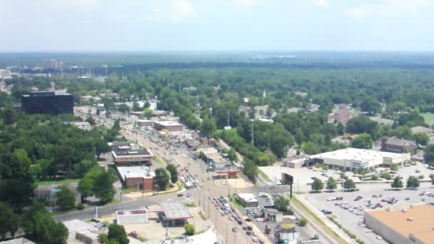 Memphis luchtfoto-Oosten — Stockvideo