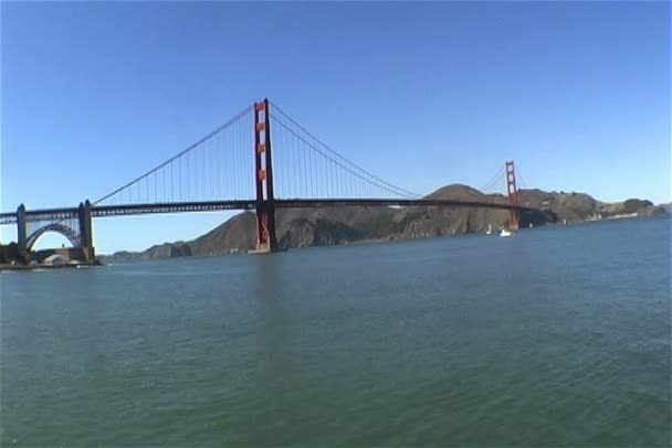 Golden Gate paesaggio — Video Stock