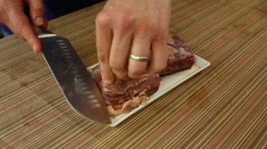 Removing fat from Sirloin