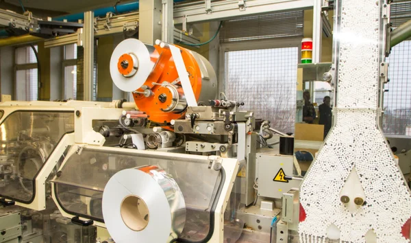 Equipment for the production of cigarettes — Stock Photo, Image