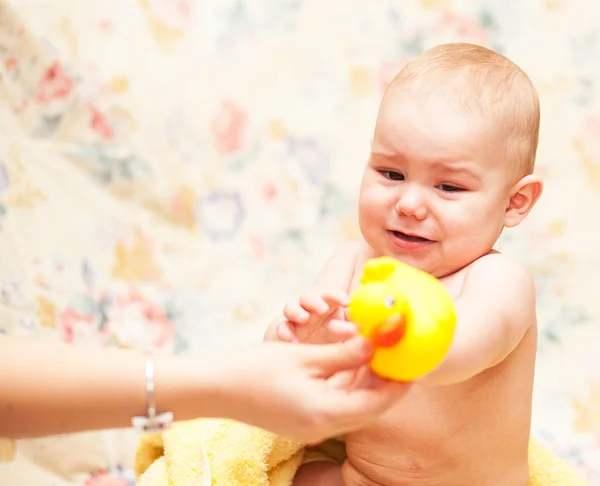 Baby crying — Stock Photo, Image