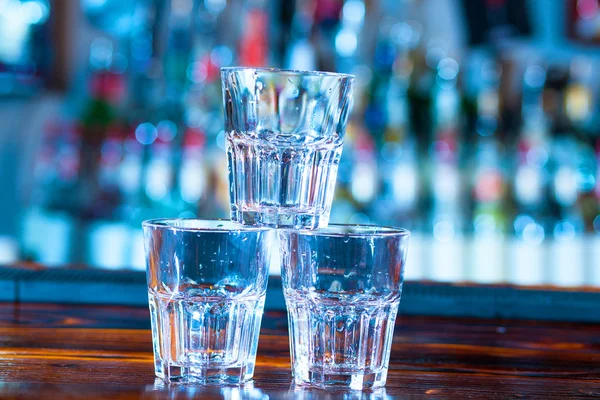 Empty glasses — Stock Photo, Image