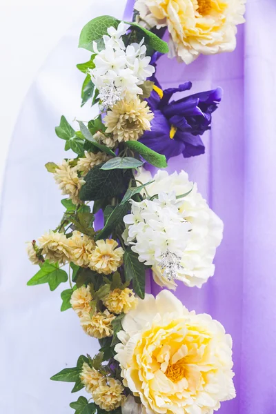 Decoration of wedding flowers — Stock Photo, Image