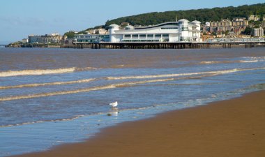 Weston-Super-Mare Deniz ve plaj