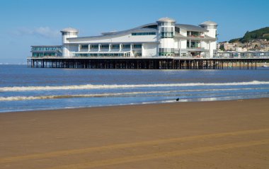 Weston-Super-Mare Deniz Sahil ve İskelesi