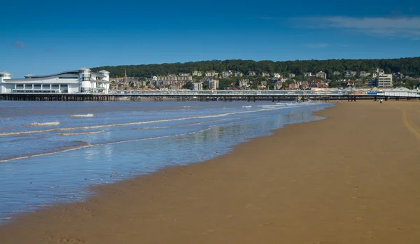 Plaża Weston-Super-Mare — Zdjęcie stockowe