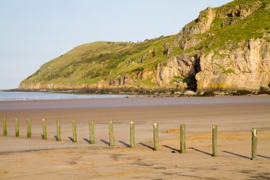 Brean plaj ve brean somerset aşağı