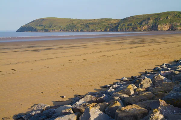 Brean beach Somerset — Zdjęcie stockowe