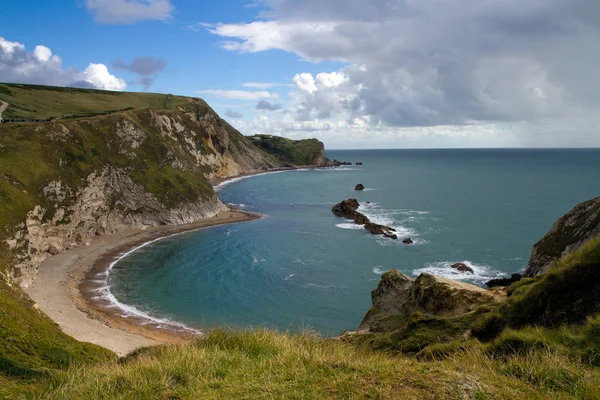 St Oswalds Bay vicino alla Durdle Door Dorset — Foto Stock