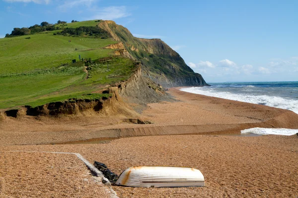 Seatown plage et falaises Dorset — Photo