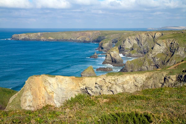 Carnewas Północnej Kornwalii Anglia uk — Zdjęcie stockowe