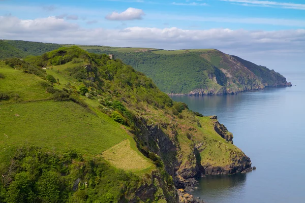 Costa da Grã-Bretanha North Devon — Fotografia de Stock