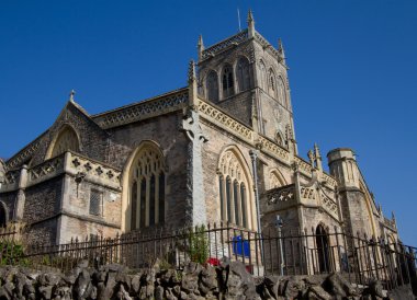 Axbridge kilise somerset, İngiltere.