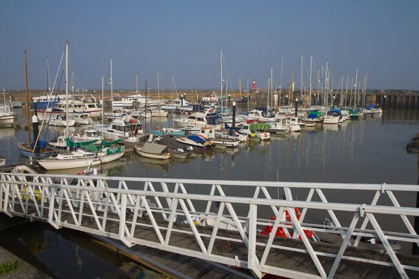 Watchet harbour Somerset England — Stock Photo, Image