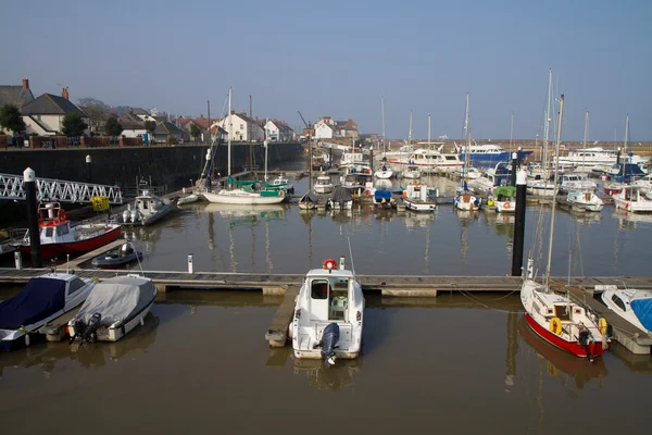 Watchet porto Somerset Inglaterra — Fotografia de Stock