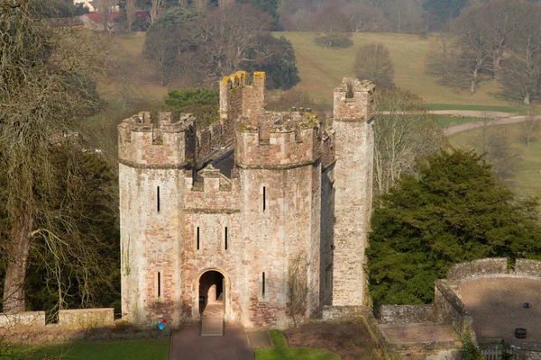 Dunster Castle Gatehouse o Tenants Hall Somerset Inghilterra — Foto Stock
