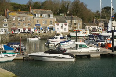 Padstow balıkçı köyü cornwall, İngiltere