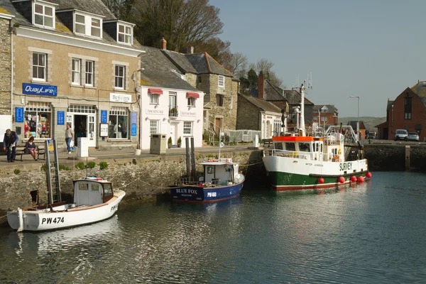 Padstow pueblo de pescadores Cornwall Inglaterra — Foto de Stock