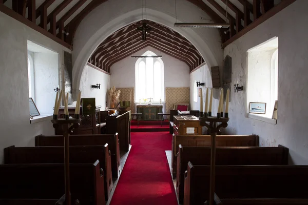 Trentishoe kyrka devon, england — Stockfoto