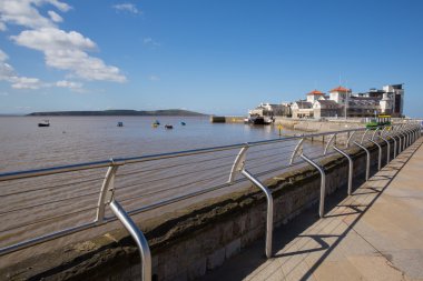 Weston-Super-Mare seafront somerset İngiltere İngiltere