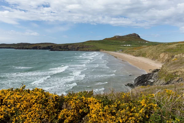 Whitesands Zatoka pembrokeshire zachodniej Walii uk — Zdjęcie stockowe