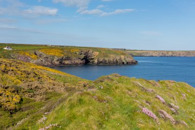 St gelinler, pembrokeshire Batı Galler'in İngiltere'de bay