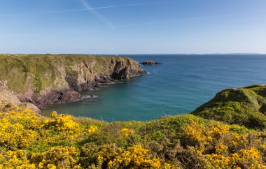 caerfai bay Batı Galler uk st davids