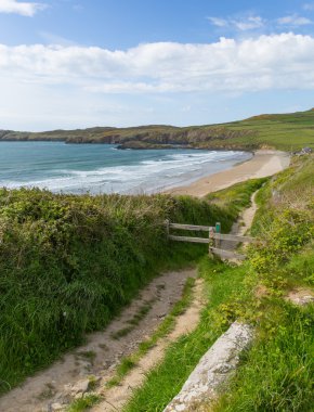 yol whitesands defne pembrokeshire İngiltere Galler Sahili