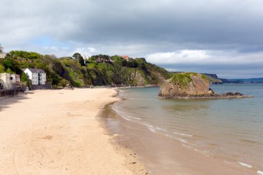 Tenby pembrokeshire Galler tarihi kasaba sözünü tutmamak.