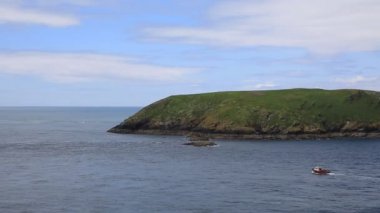 skomer Adası pembrokeshire Batı Galler Puffins, Ulusal Doğa ve yaban hayatı için bilinen