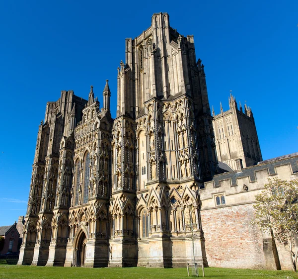 Catedral de Wells Somerset Inglaterra — Foto de Stock