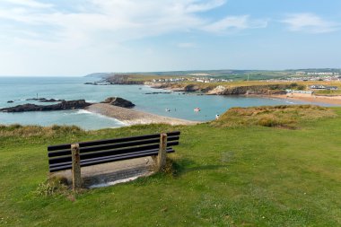 Bude cornwall plaj ve sahil üzerinde göster