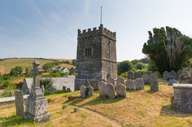 Kilisede talland looe ve polperro cornwall İngiltere İngiltere arasında defne
