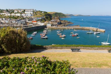 Harbour mevagissey cornwall İngiltere'de İngilizce