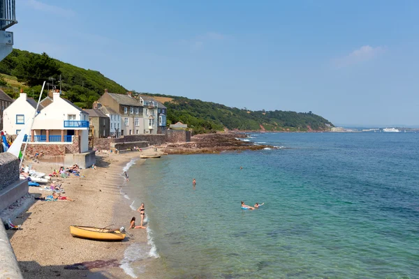 Kingsand beach Cornovaglia Inghilterra Regno Unito — Foto Stock