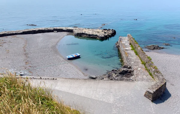 Portwrinkle přístav poblíž looe england cornwall, Velká Británie — Stock fotografie