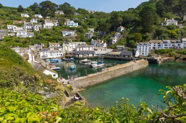 Polperro cornwall, İngiltere