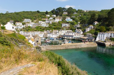 Polperro cornwall, İngiltere