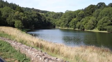 hawkridge su deposu quantock hills alabalık balıkçılık için bilinen somerset